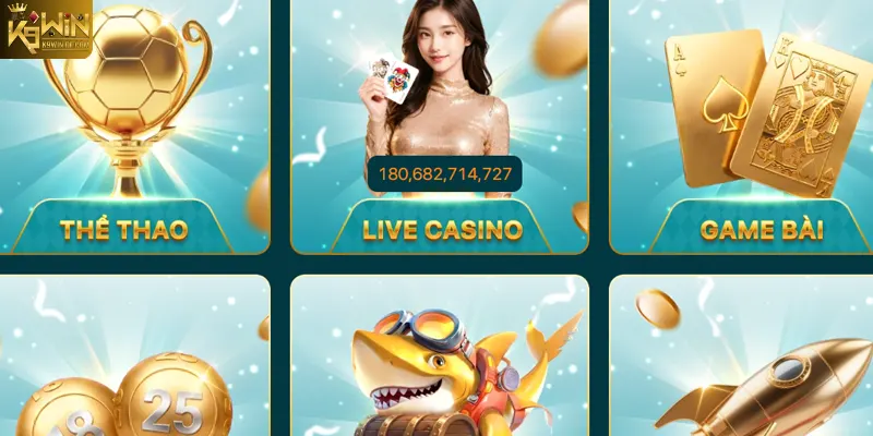 Hệ sinh thái trò chơi được xây dựng tại K9WIN